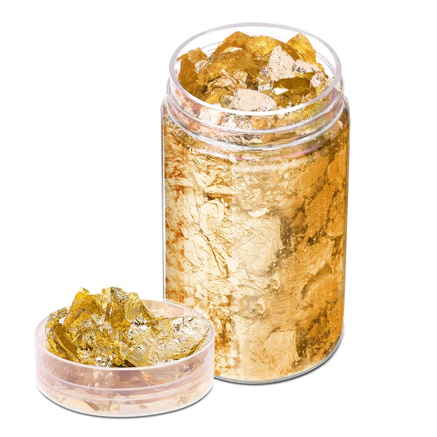 Gold Foil Flakes - Goldblättchen, Goldfolie zur Kuchendekoration, Goldblätter zum