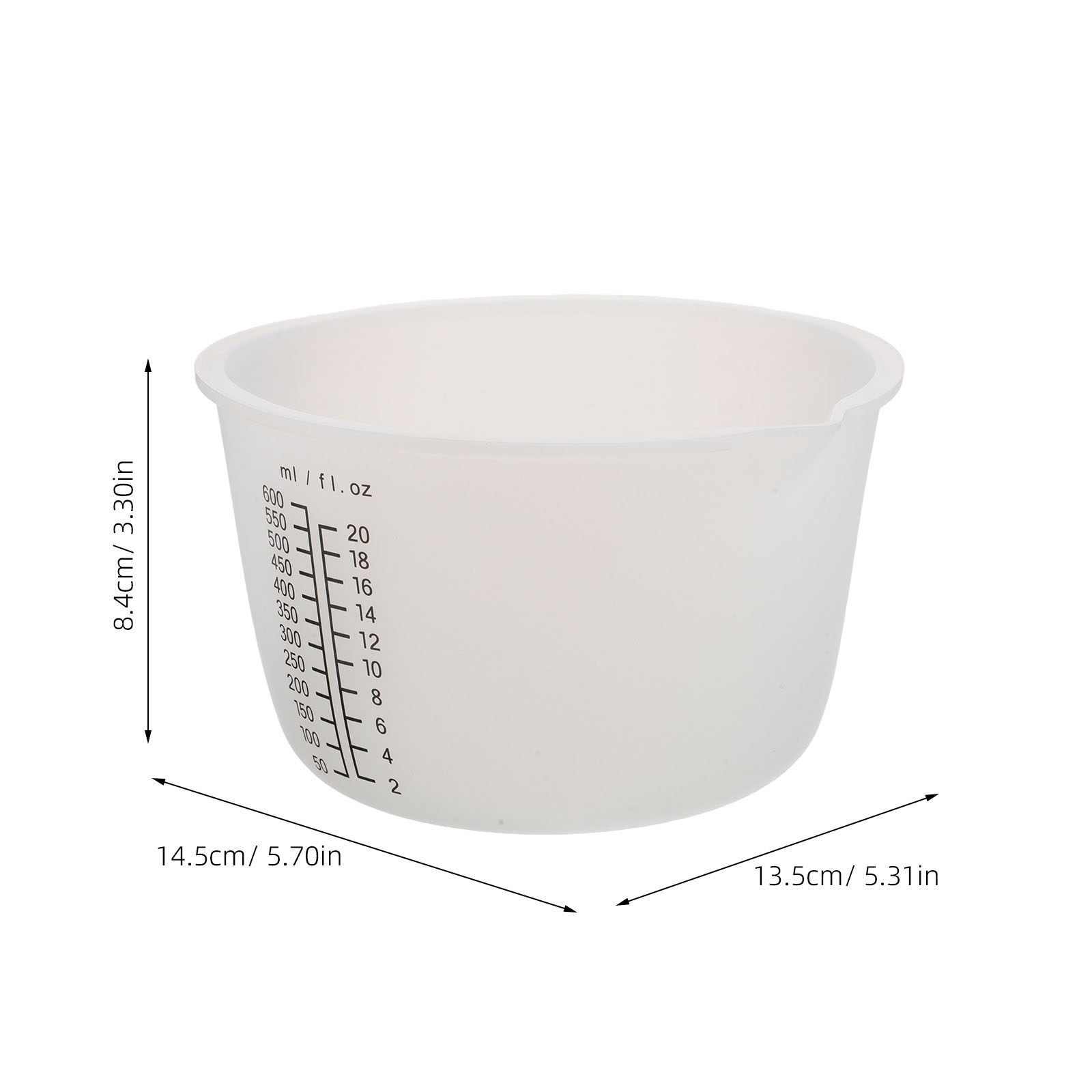 3 Stück Silikon-Mischbecher 60 – Mixing Cup Silicone Bewertung und Preis