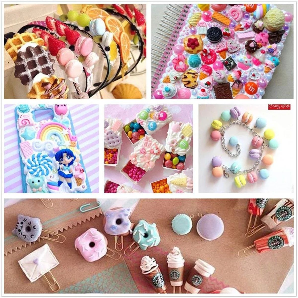 30 Stück zufällige Süßigkeiten – Resin Crafts Diy Bewertung und Preis