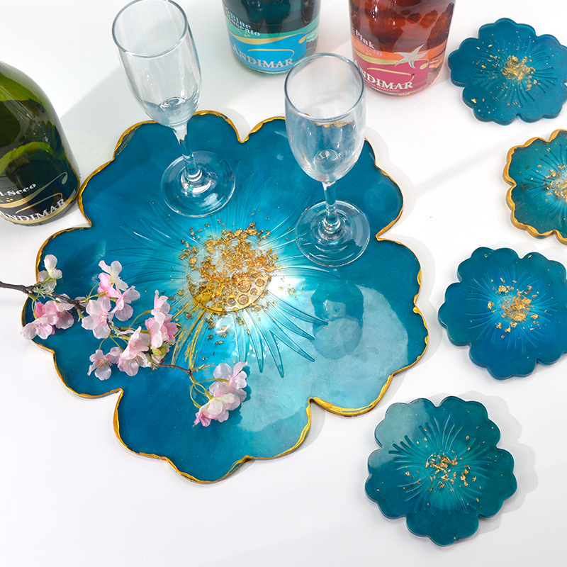 Große Blumen-Untersetzerform a – Epoxy Uv Resin Kit Bewertung und Preis