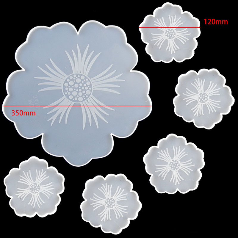 Große Blumen-Untersetzerform a – Epoxy Uv Resin Kit Bewertung und Preis