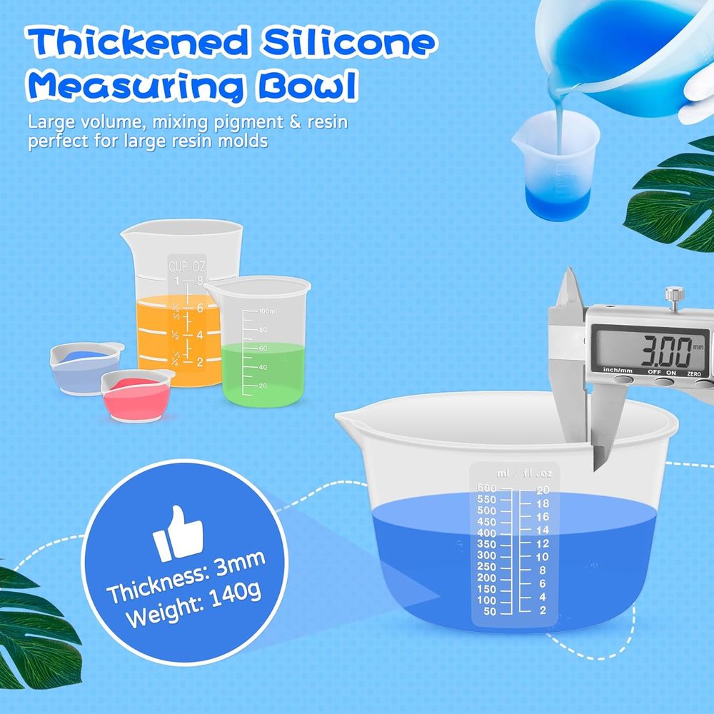 Silikon-Mischbecher oder Harz- – Mixing Cup Silicone Bewertung und Preis